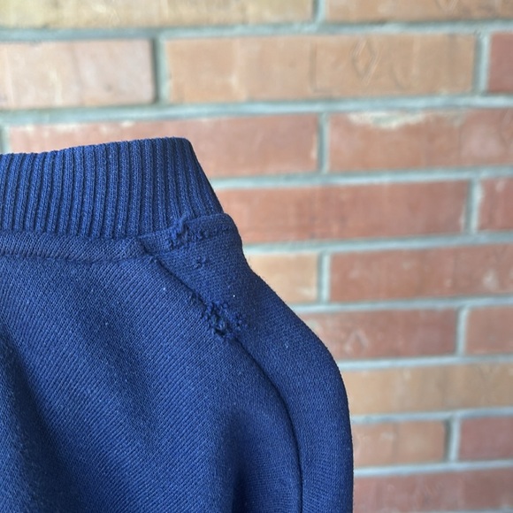Vintage Puma Crewneck / Large / 90s / Navy Blue / Distressed - Picture 7 of 9